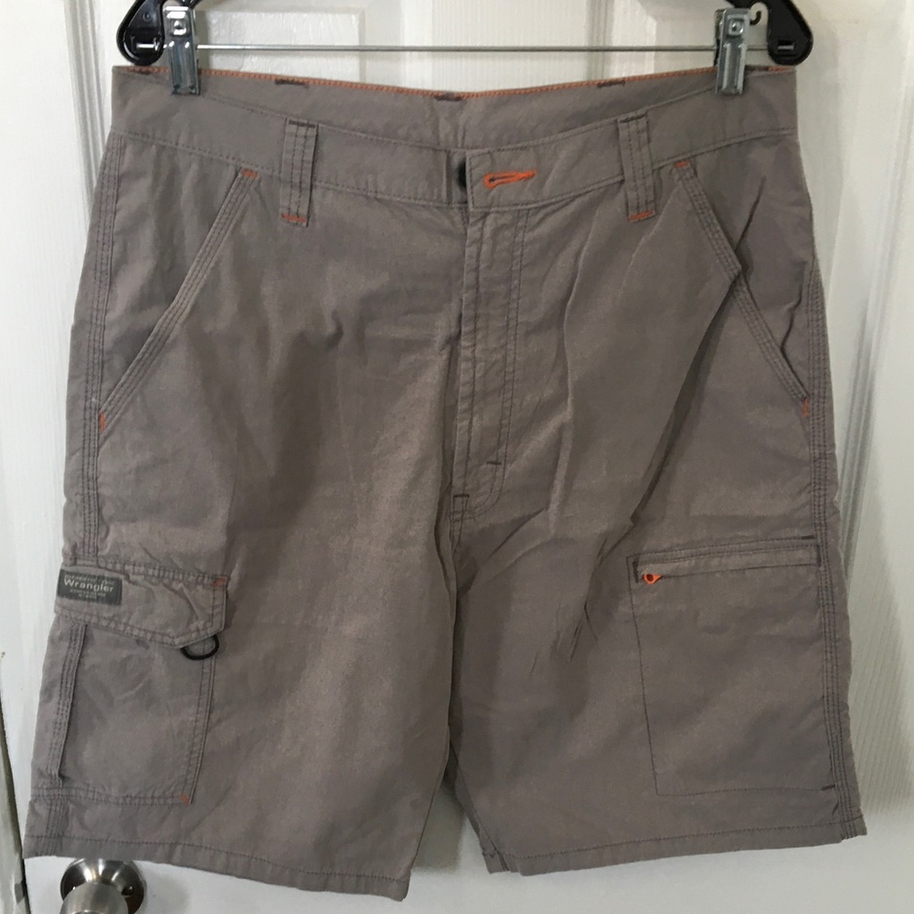 COPY - Gray Wrangler Cargo Shorts 34W